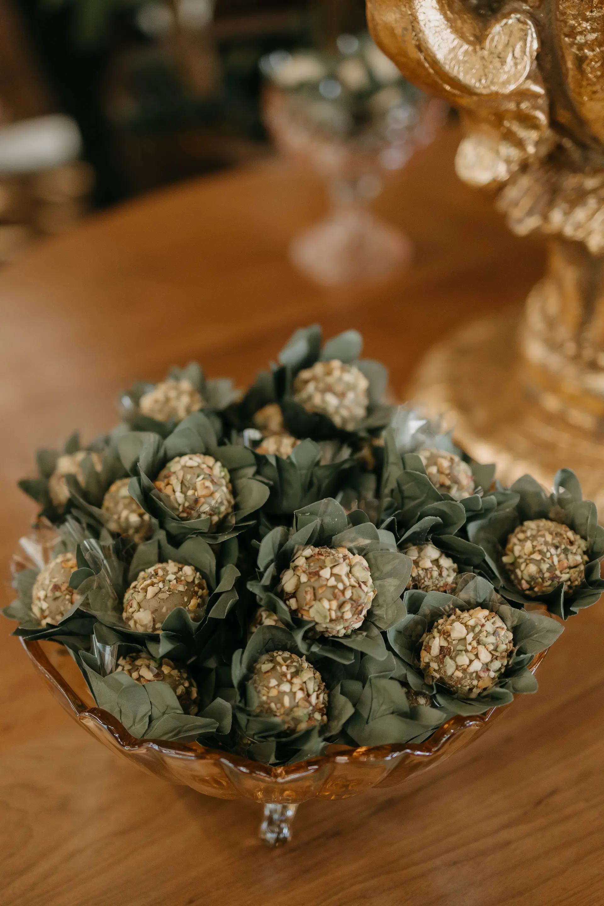 Mesa de doces do casamento